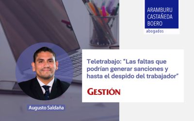 Teletrabajo: «Las faltas que podrían generar sanciones y hasta del despido del trabajador