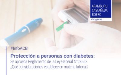 Protección a personas con diabetes