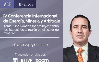 IV Conferencia Internacional de Energía, Minería y Arbitraje