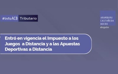 Entró en vigencia el impuesto a los juegos a distancia y a las apuestas deportivas a distancia