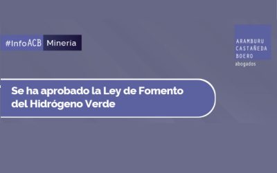 Se ha aprobado la Ley de Fomento del Hidrógeno Verde