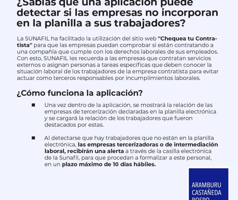 ¿Sabes si estás contratando a una empresa cumplidora de los derechos laborales de sus trabajadores?