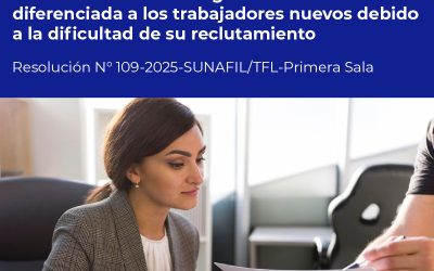 ¿Sabías que es discriminatorio otorgar una remuneración diferente a los trabajadores nuevos por la dificultad de su reclutamiento?
