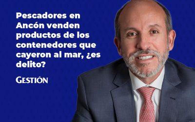 Pescadores en Ancón venden productos de contenedores caídos al mar: ¿Es un delito?