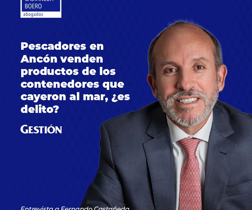 Pescadores en Ancón venden productos de contenedores caídos al mar: ¿Es un delito?