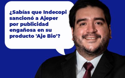 ¿Sabías que Indecopi sancionó a Ajeper por usar el término “bio” en su producto “Aje Bio”, al considerarlo publicidad engañosa?