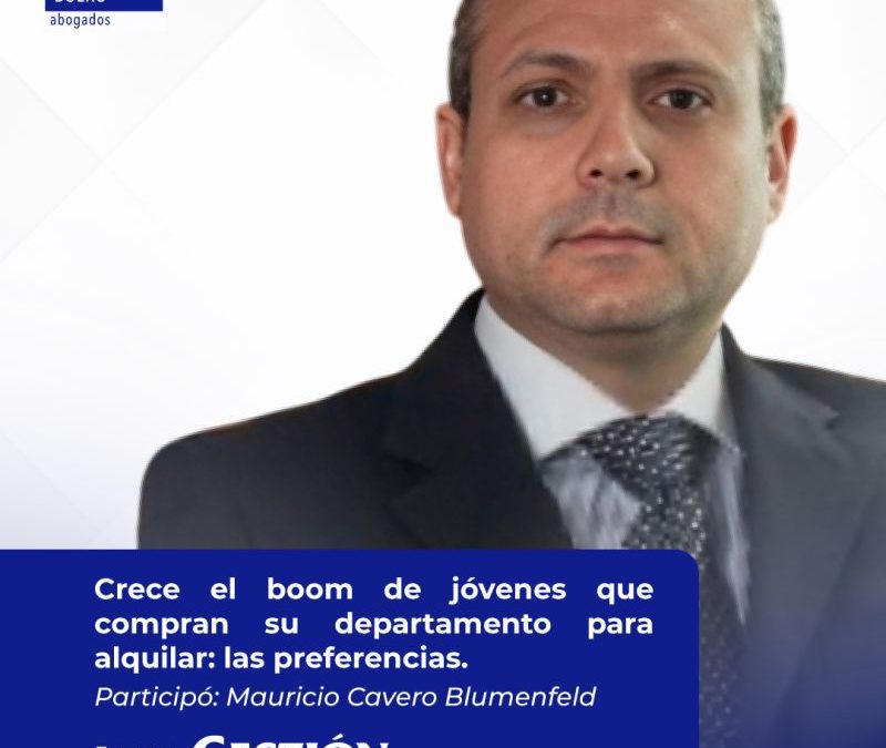 El boon de jóvenes que compran su departamento para alquilar