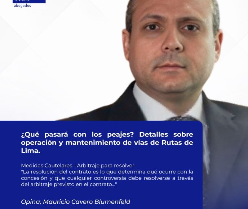 ¿Qué pasará con los peajes?