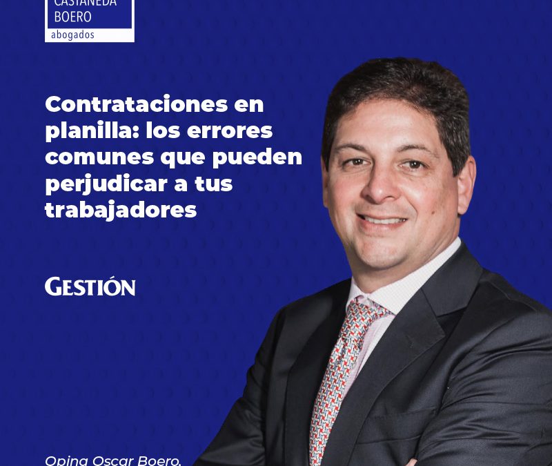 Contratación en planilla