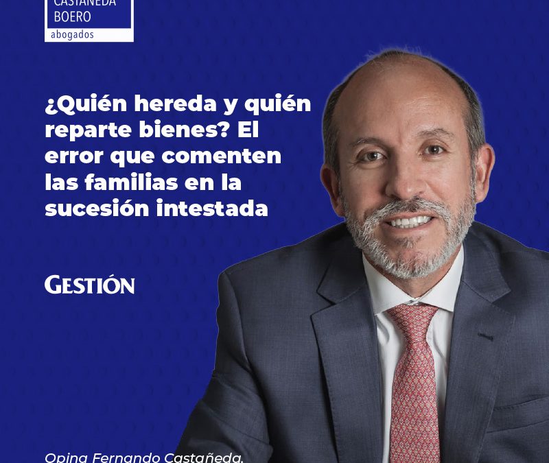 ¿Quién hereda y quién reparte bienes?