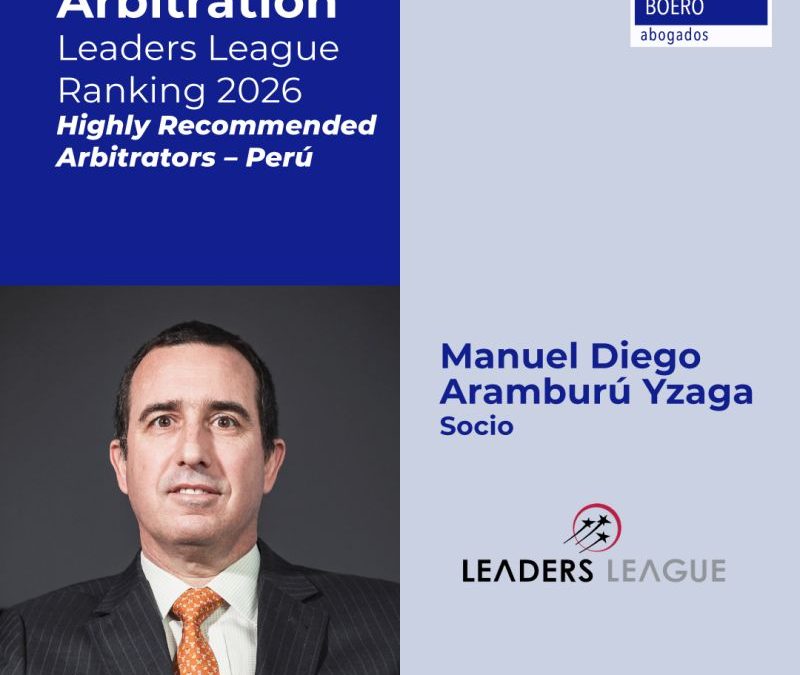 Ranking Arbitration – Arbitrators Peru 2026